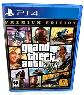 Grand Theft Auto V Premium Edition w/ Map for the PlayStation 4 PS4 Good